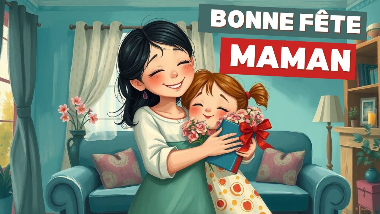 Chanson Bonne fête Maman – Chanson douce pour enfants spéciale fête des mères - Je t’aime Maman