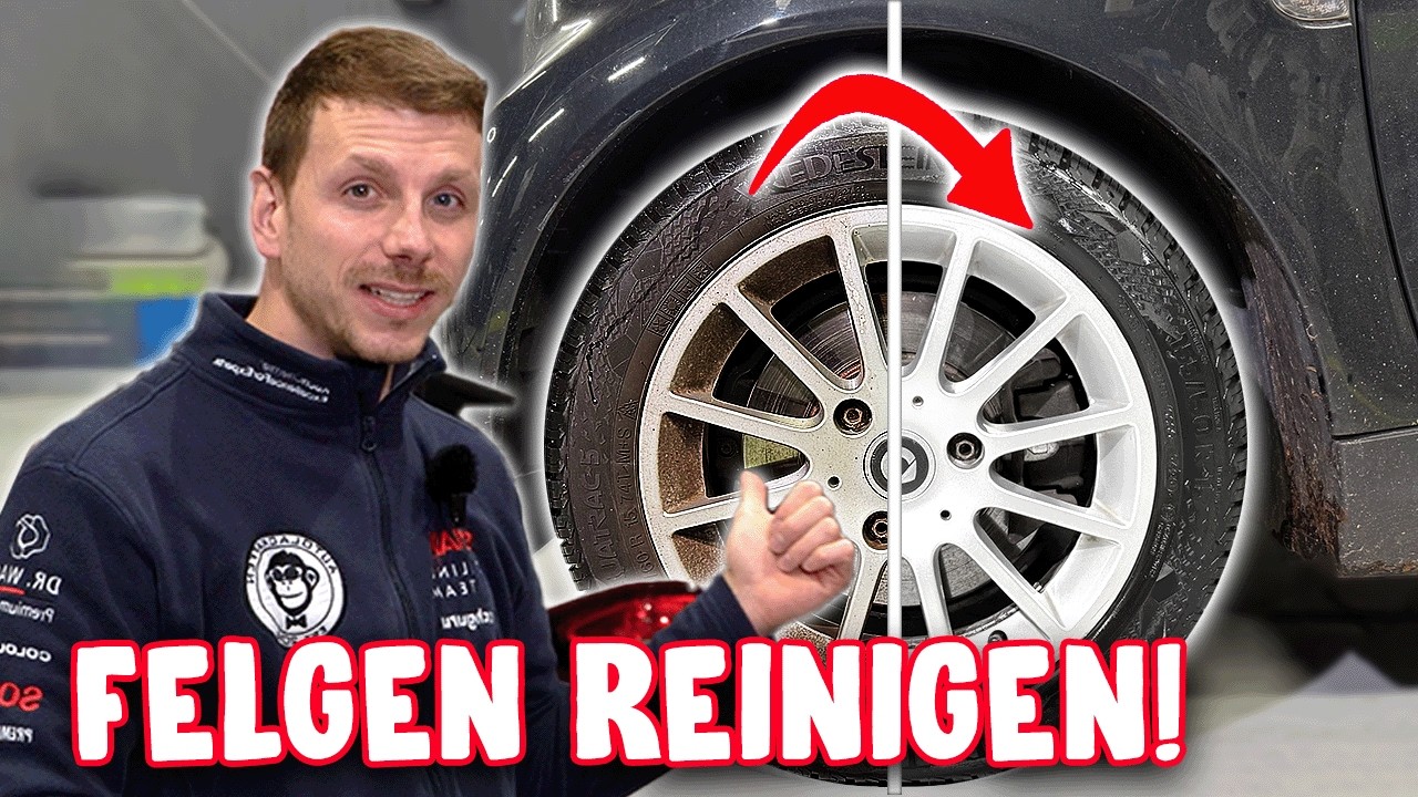 Profi-Trick: So glänzen deine Felgen wie NEU!