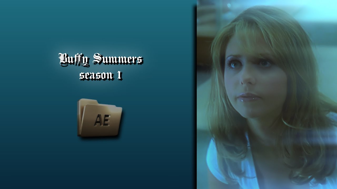 Buffy Summers S01 scenepack