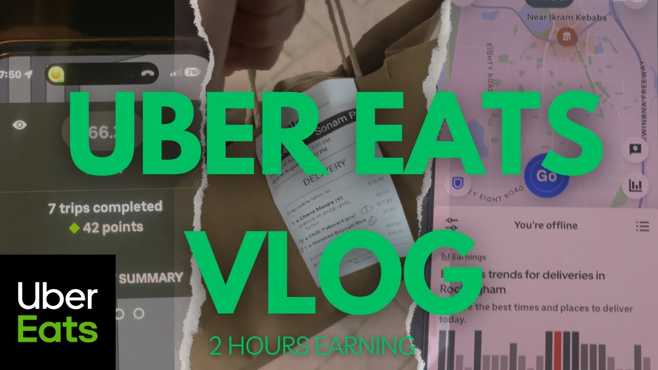 Uber Eats Vlog in Australia 🇦🇺 | Uber Eats Earning 💸 | International Student | Perth |