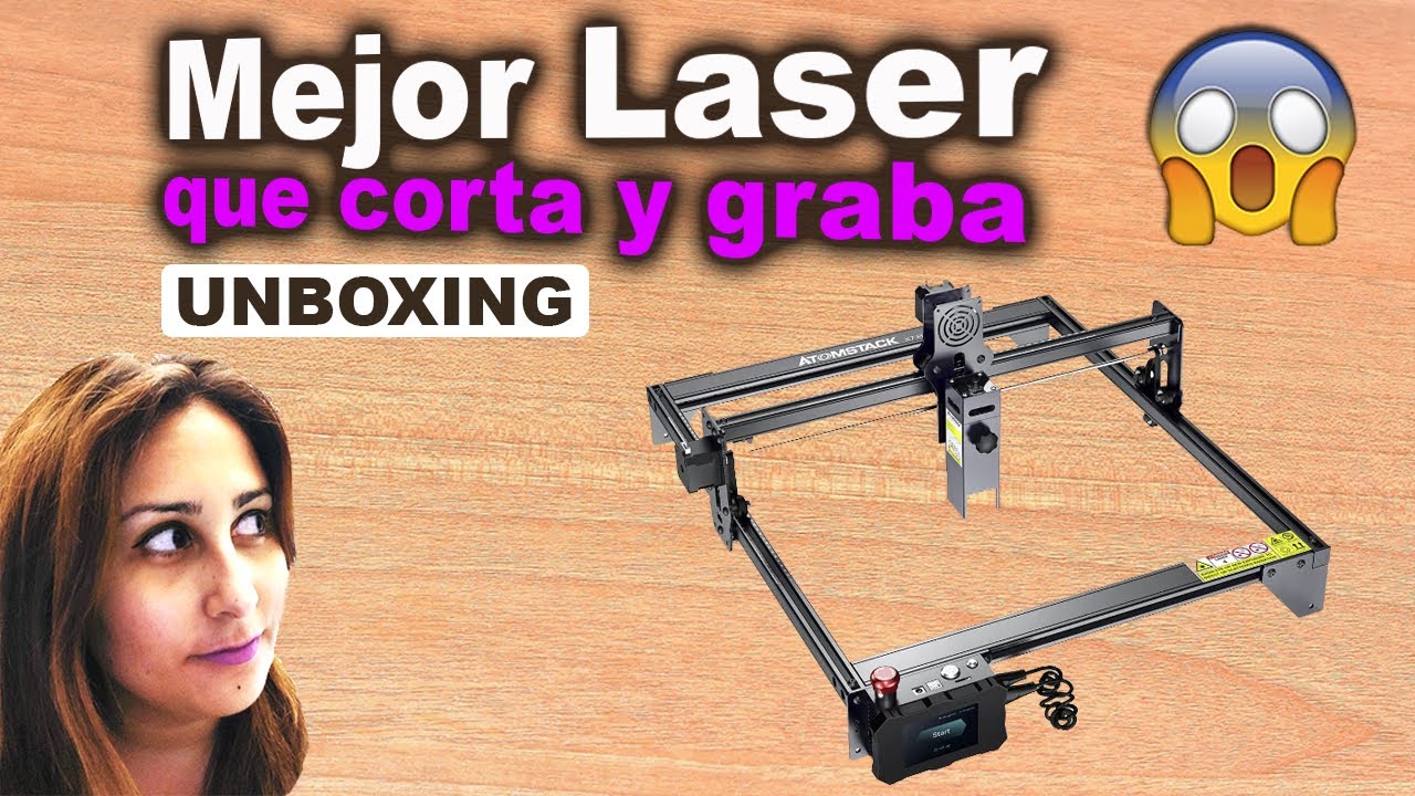 ATOMSTACK X7 PRO | UNBOXING DEL MEJOR LASER QUE CORTA Y GRABA