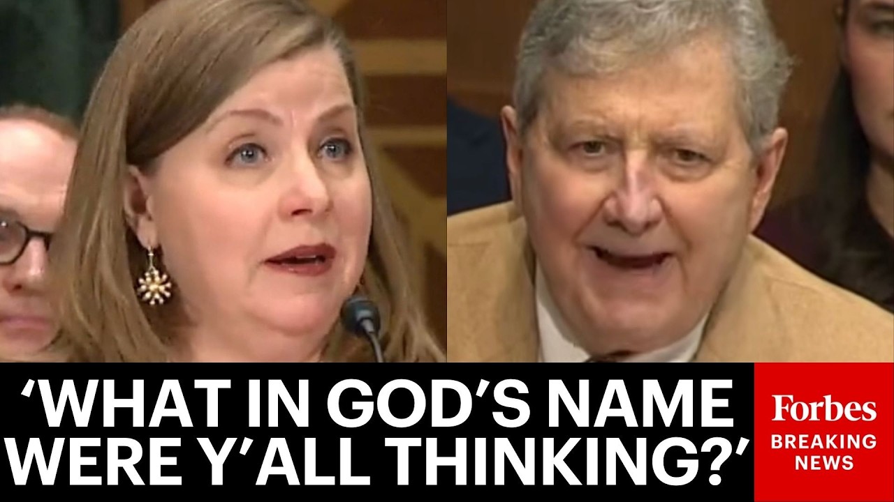 BREAKING NEWS: John Kennedy Lights Into Federal Reserve Vice President: 'Are You Kidding Me?'