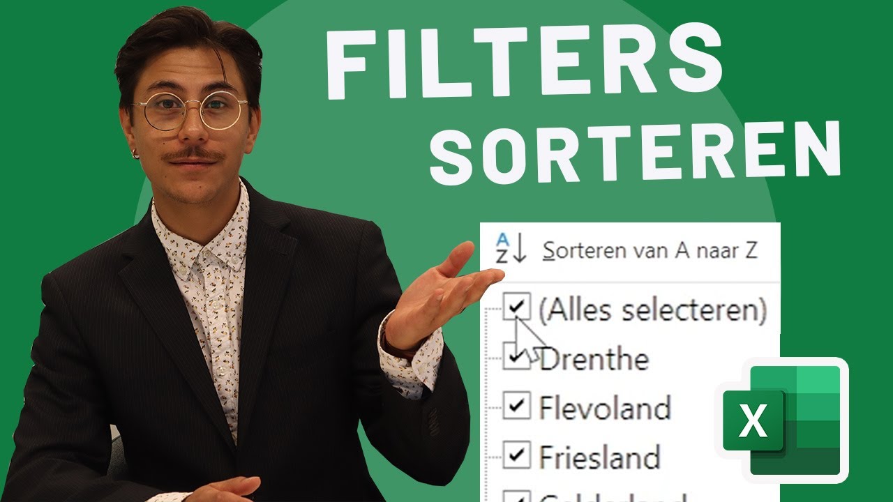 Filteren en sorteren in Excel - 𝐇𝐨𝐞 𝐝𝐨𝐞 𝐣𝐞 𝐝𝐚𝐭?
