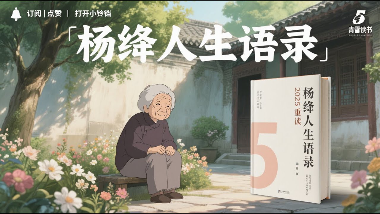 杨绛人生语录｜从容于心 淡定于行｜处世智慧