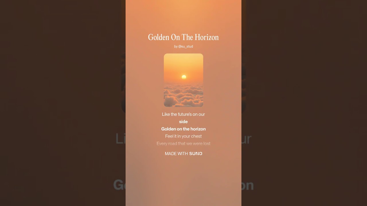 Golden On The Horizon