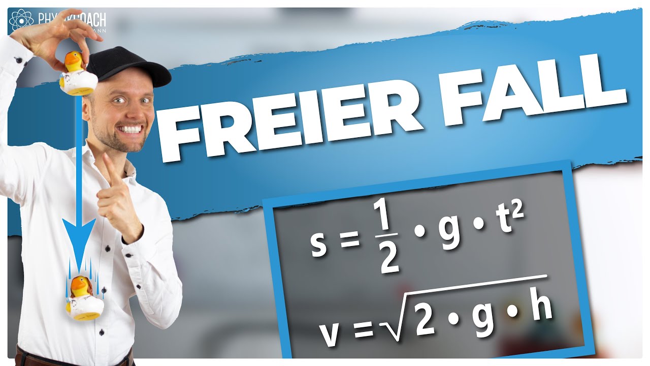 Freier Fall berechnen | Formel umstellen