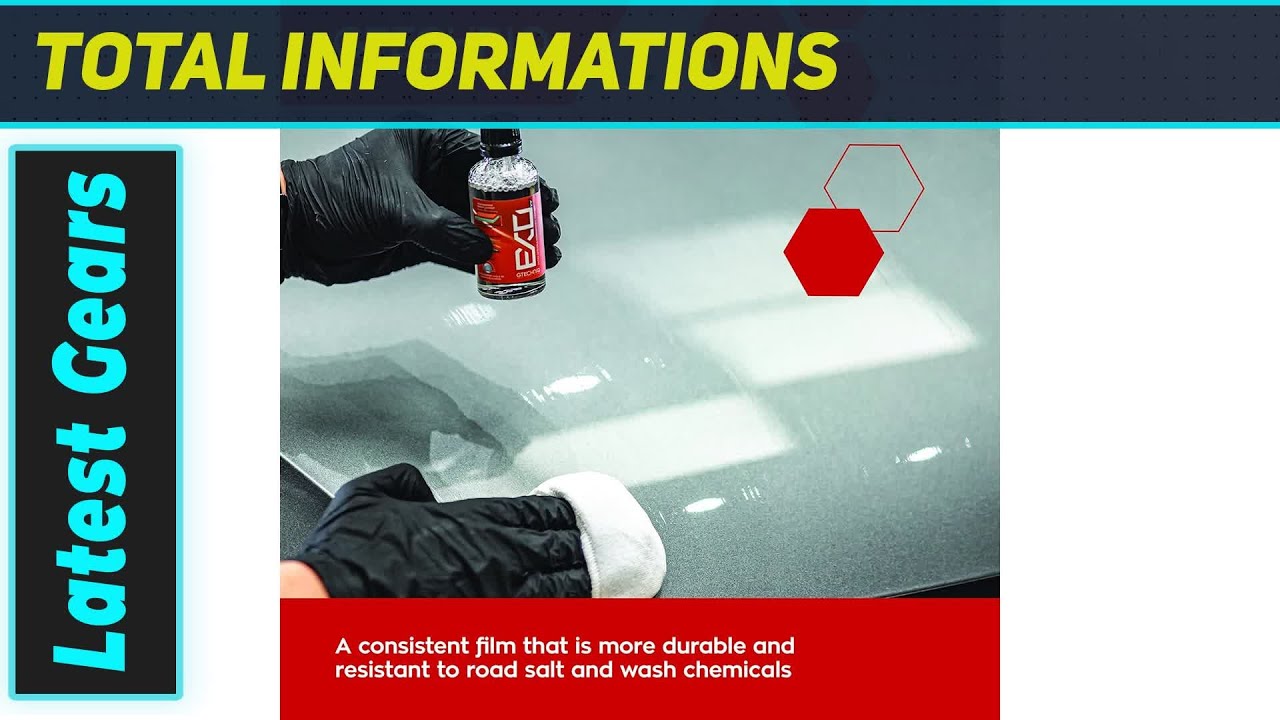 Gtechniq EXO Crystal Hydrophobic: Unbelievable Gloss & 2-Year Paint Protection!