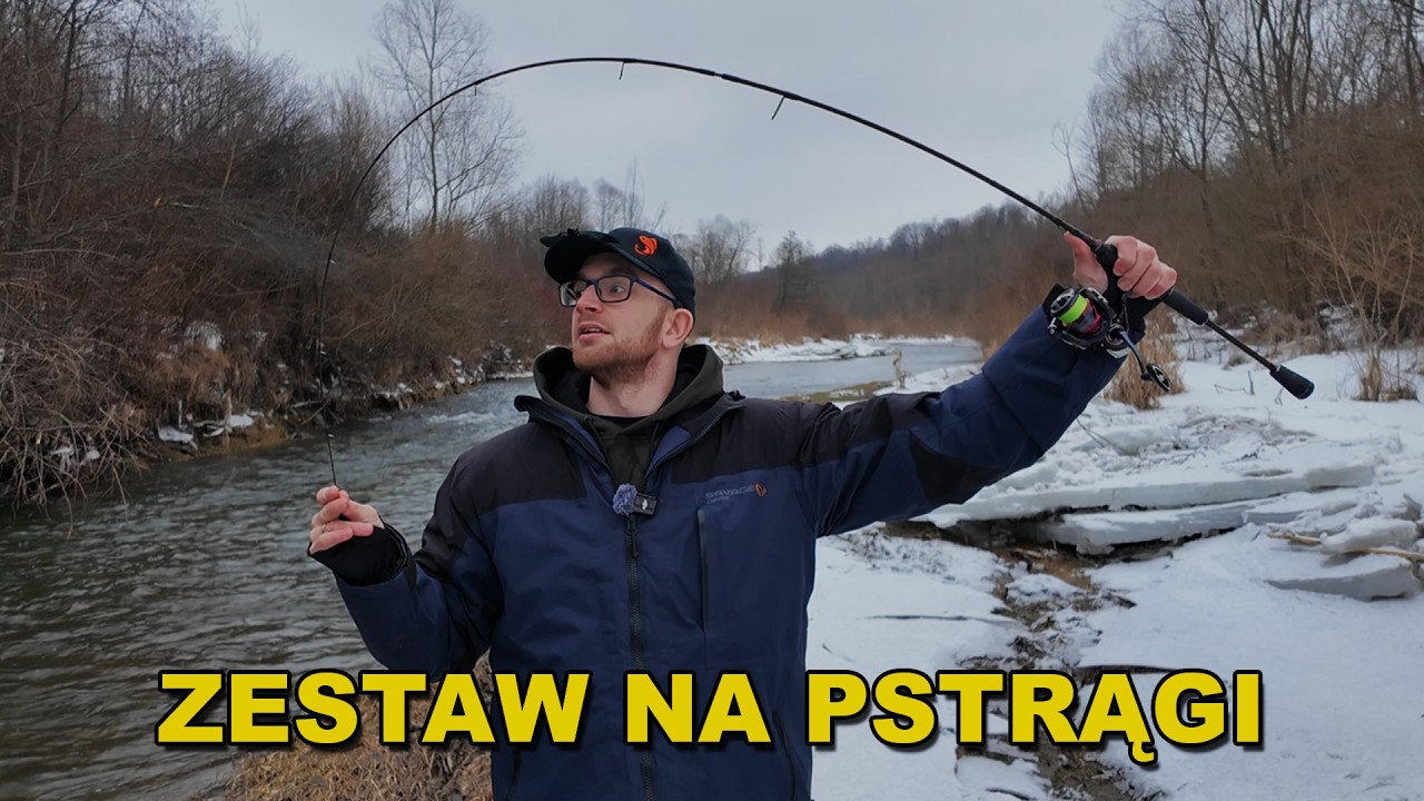 Kompletny Zestaw do Łowienia Pstrągów – Wędka, Kołowrotek, Plecionka i Przypon