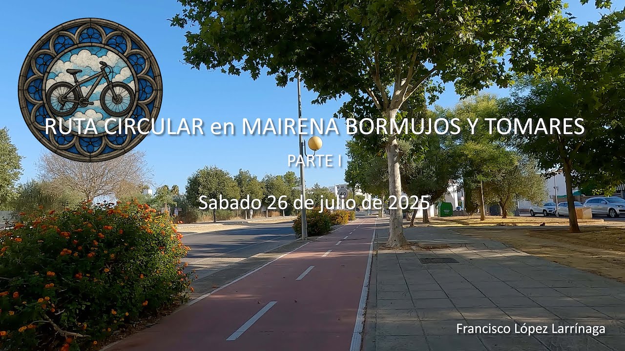 Ruta circular en Mairena Bormujos y Tomares. Parte I