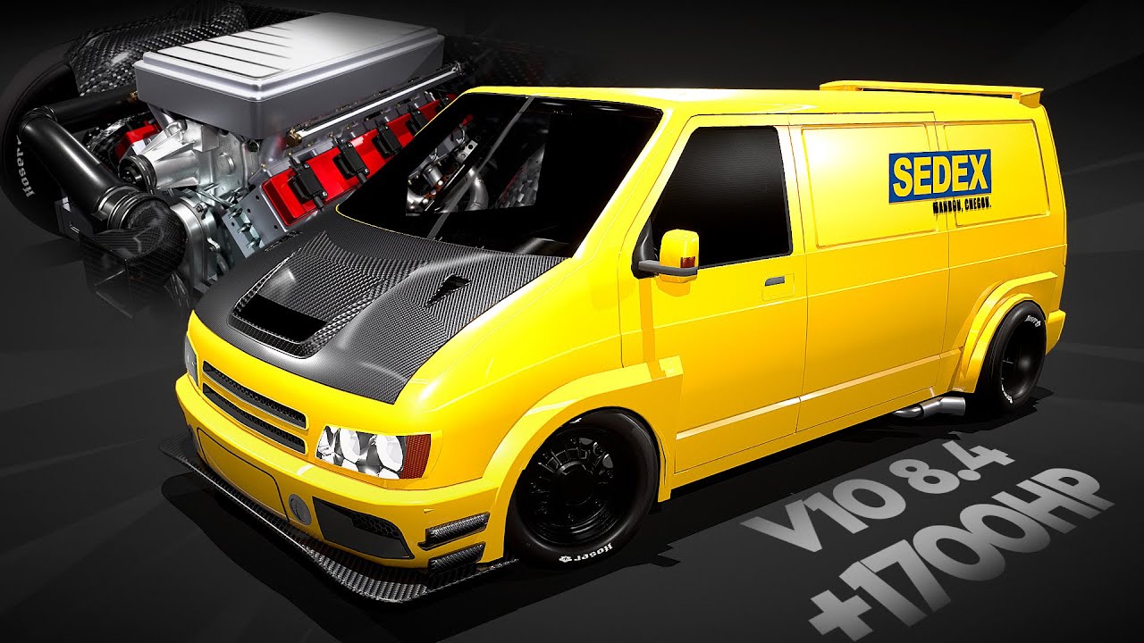 Criei a Van MAIS RÁPIDA DO SEDEX com +1700HP!! | Automation