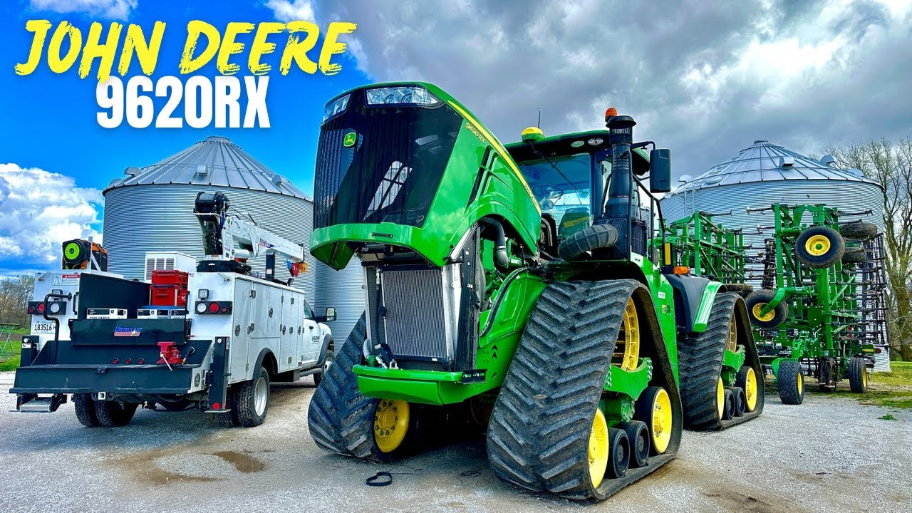Ремонт водяного насоса Cummins для John Deere 9620RX QXS15. Первый сервисный вызов весной!