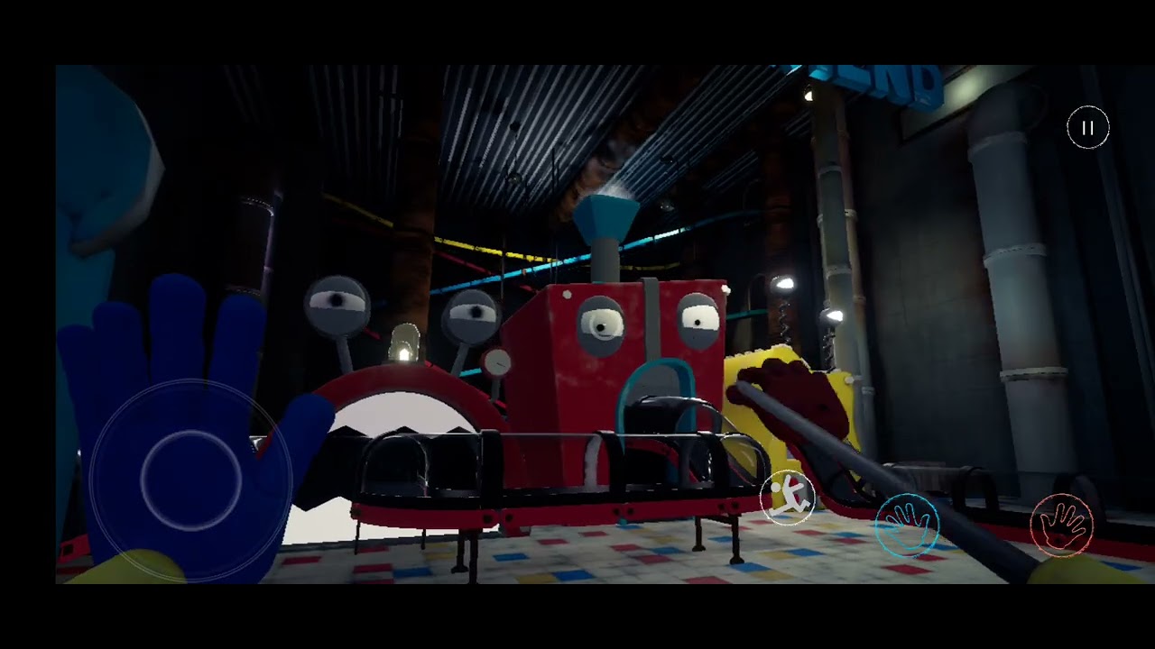 Poppy playtime 1 pobre huggy wuggy jajaja 