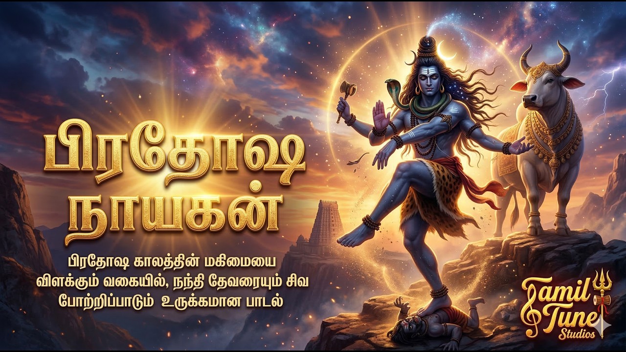 பிரதோஷ நாயகன் | Pradosha Nayagan - Lord Shiva Devotional Song | Tamil Tune Studios
