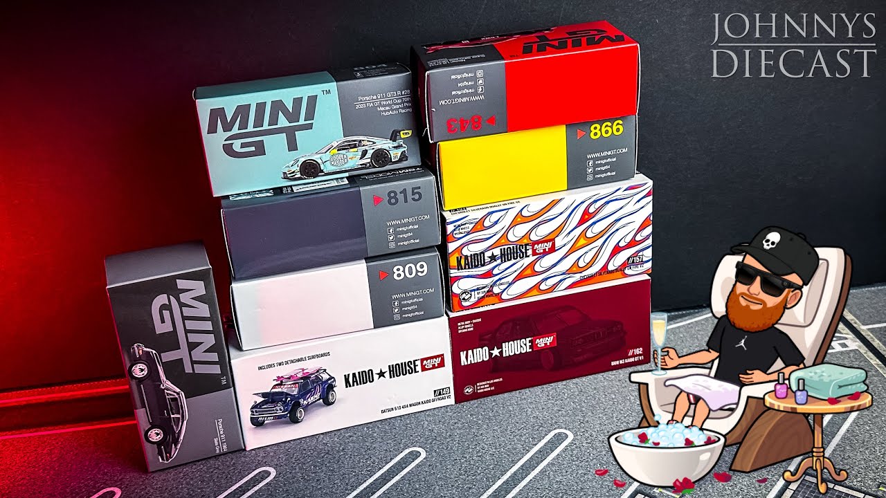 The Latest Mini GT and Kaido House Releases in 1:64 - JD Show 20 - #minigt