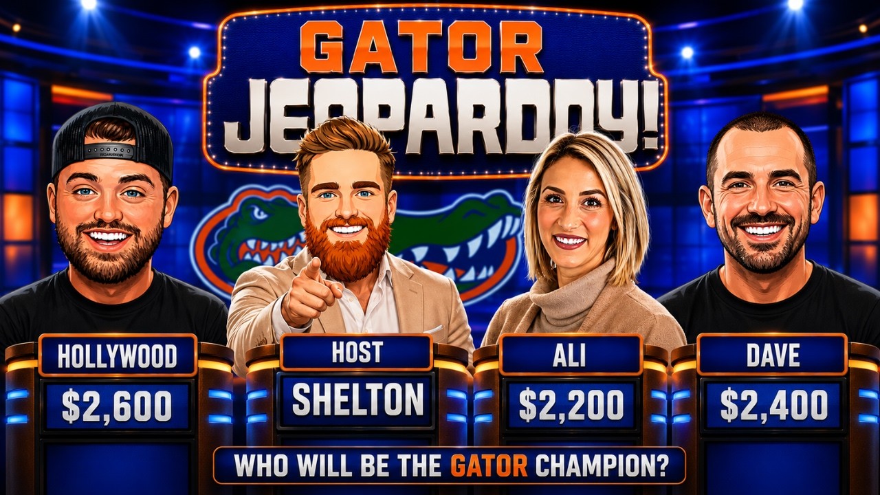 Florida Gators Fans Battle in the Ultimate Jeopardy Challenge