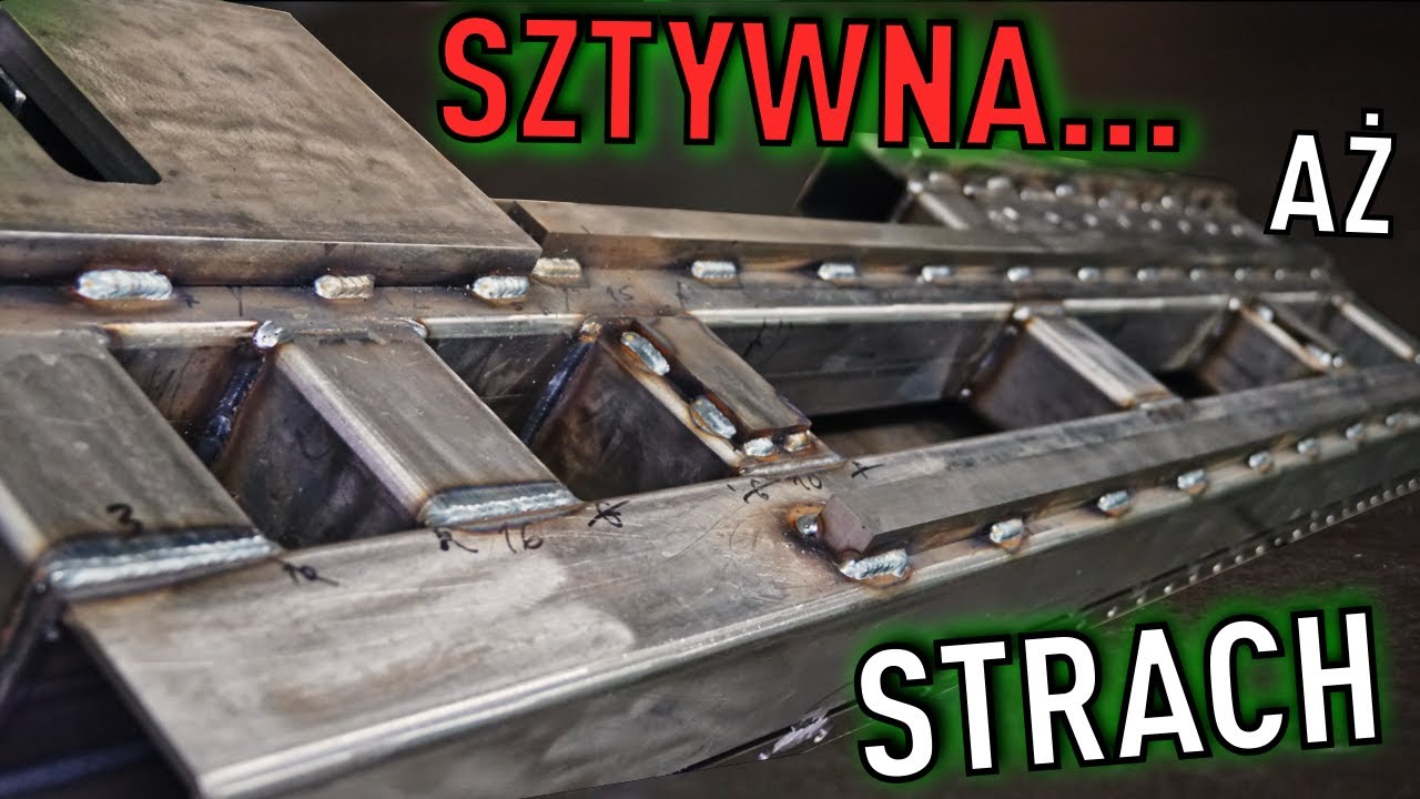Zbudowałem Potężną Ramę do Tokarki CNC. A Co z Precyzją?