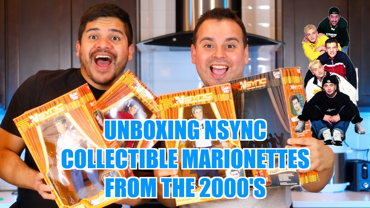 UNBOXING NSYNC COLLECTIBLE MARIONETTES FROM THE 2000'S