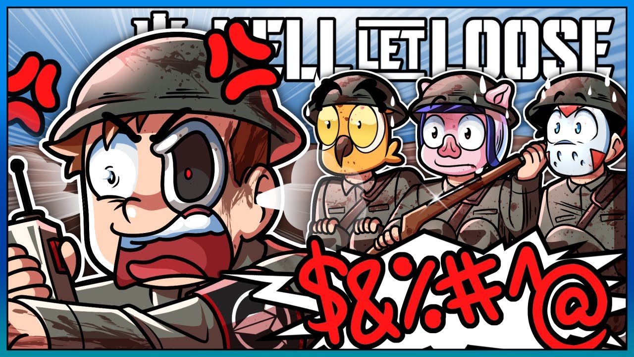 Команда Ваносса присоединяется к войне! | Hell Let Loose, эпизод 3!