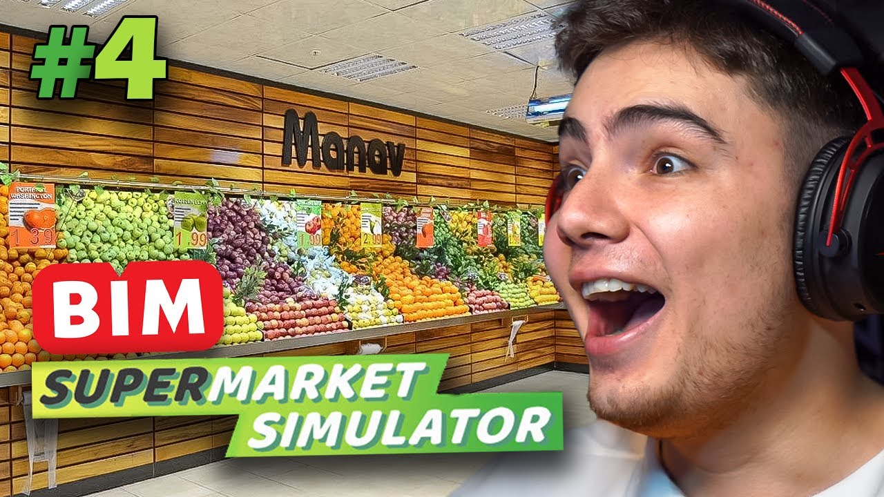 EN İYİ MARKET NASIL YAPILIR? - Supermarket Simulator #4