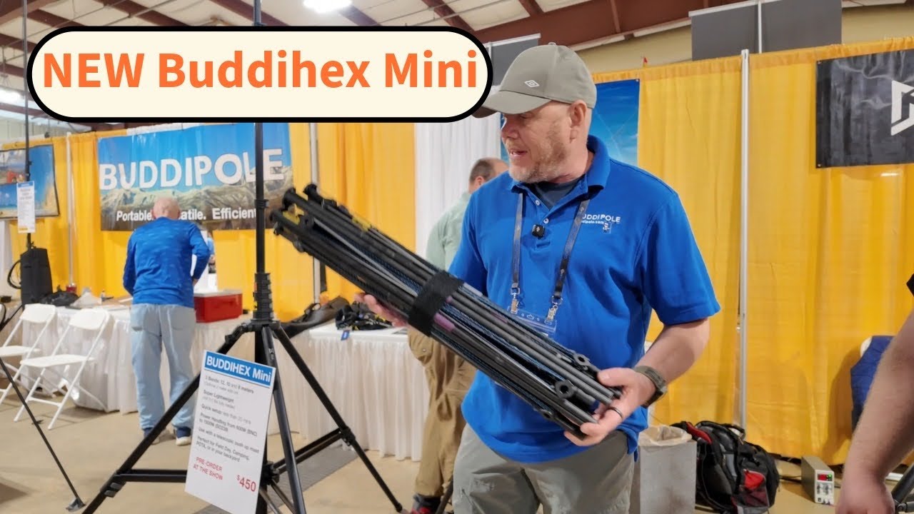 Новый Buddihex Mini и прецизионный поворотный механизм для антенны Mastwerks | Hamcation 2026