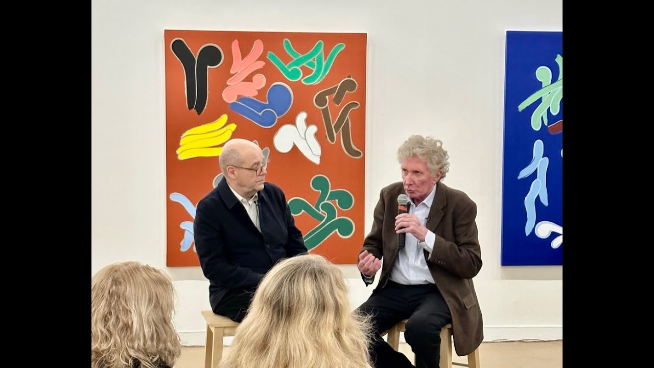 Pierre Dunoyer Artist Talk with Director Fabrice Hergott of MAM Museum of Modern Art Paris HD 1080p
