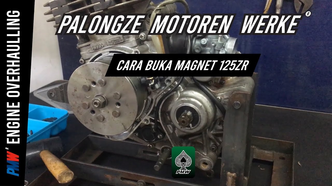 Engine Service: Cara Buka Magnet YAMAHA 125ZR
