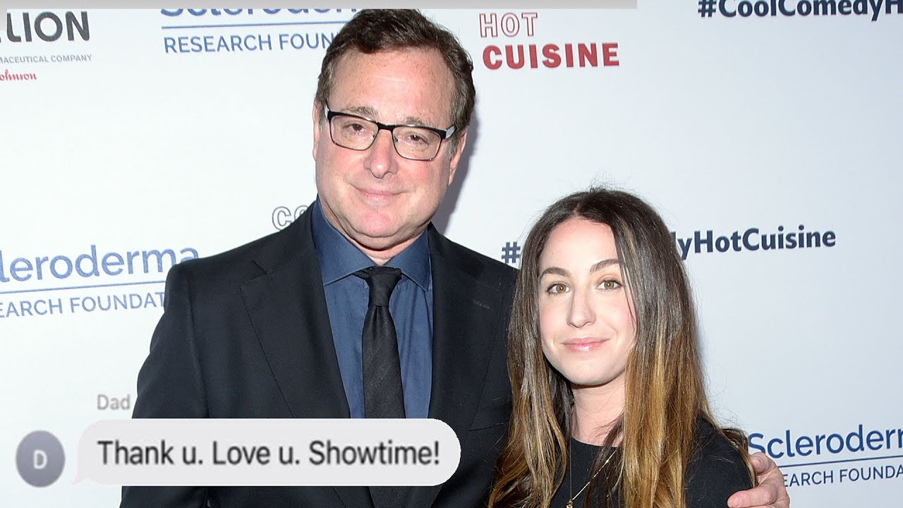 Bob Saget's Daughter Shares Text Message Hours Before His Death