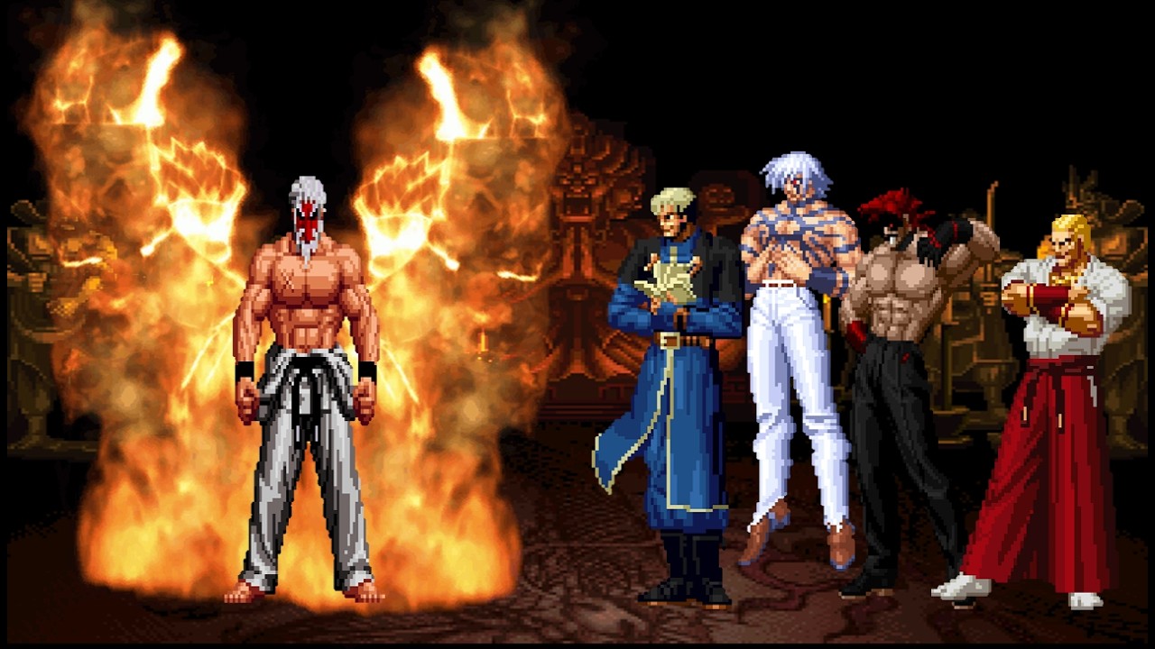 Este Si Es Mr Karate Serio Master Karate Vs Boss KoF Team