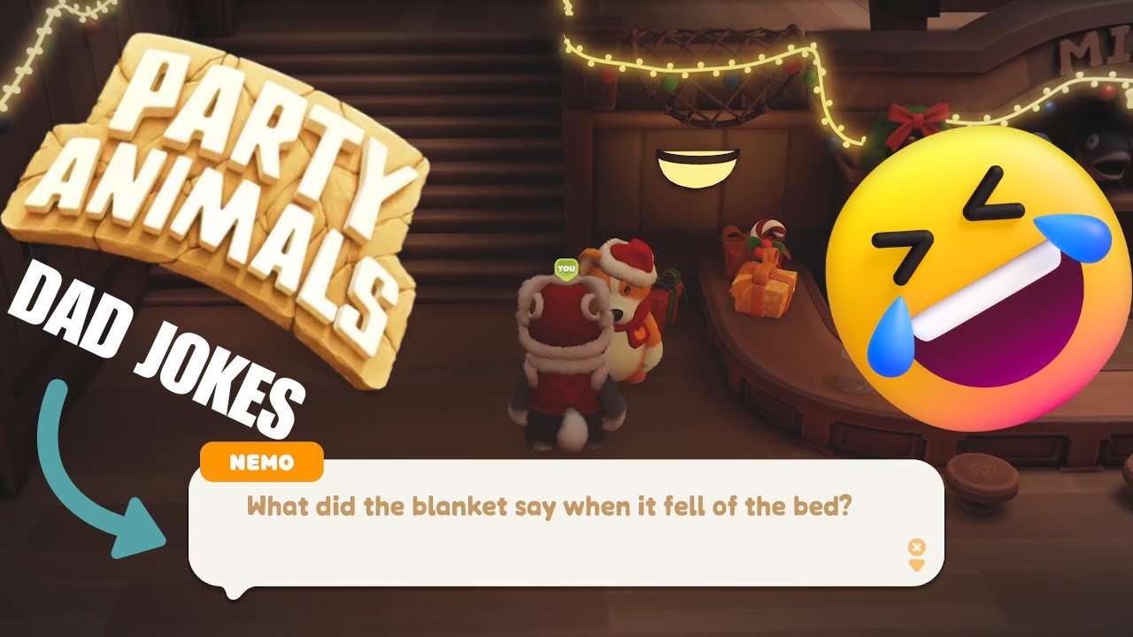 I Listened to Every New Year Dad Joke in Party Animals 😂