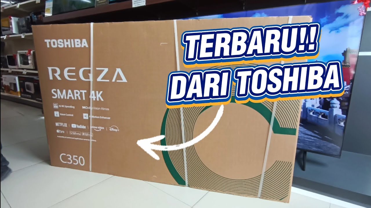 TOSHIBA AI SMART TV 4K 2025 || C350RP