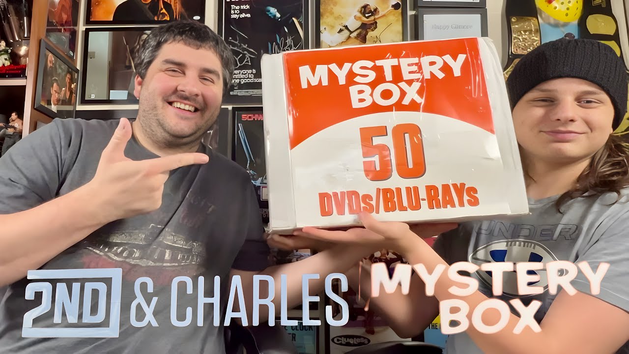 2nd & Charles 50 DVD/Blu-Ray Mystery Box — Давайте его откроем!