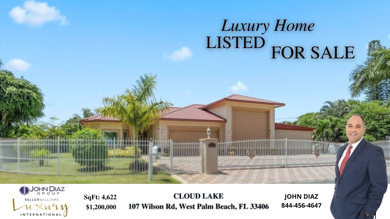 Just Listed Luxury Home - 107 Wilson Rd, West Palm Beach