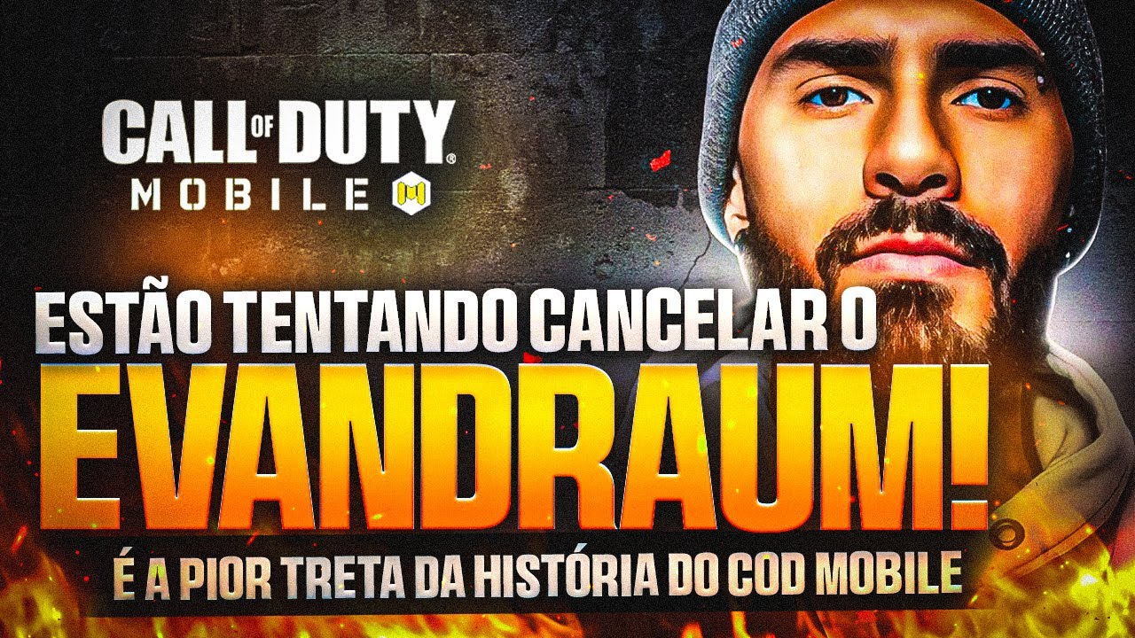 A NOVA TRETA DO EVANDRAUM NO COD MOBILE🔥🔥🔥 CALL OF DUTY MOBILE