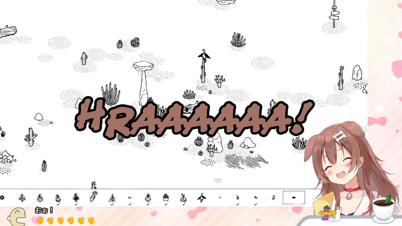 Korone Laughs Herself Silly at the SFX in Hidden Folks (Inugami Korone/Hololive) [ENG SUB]