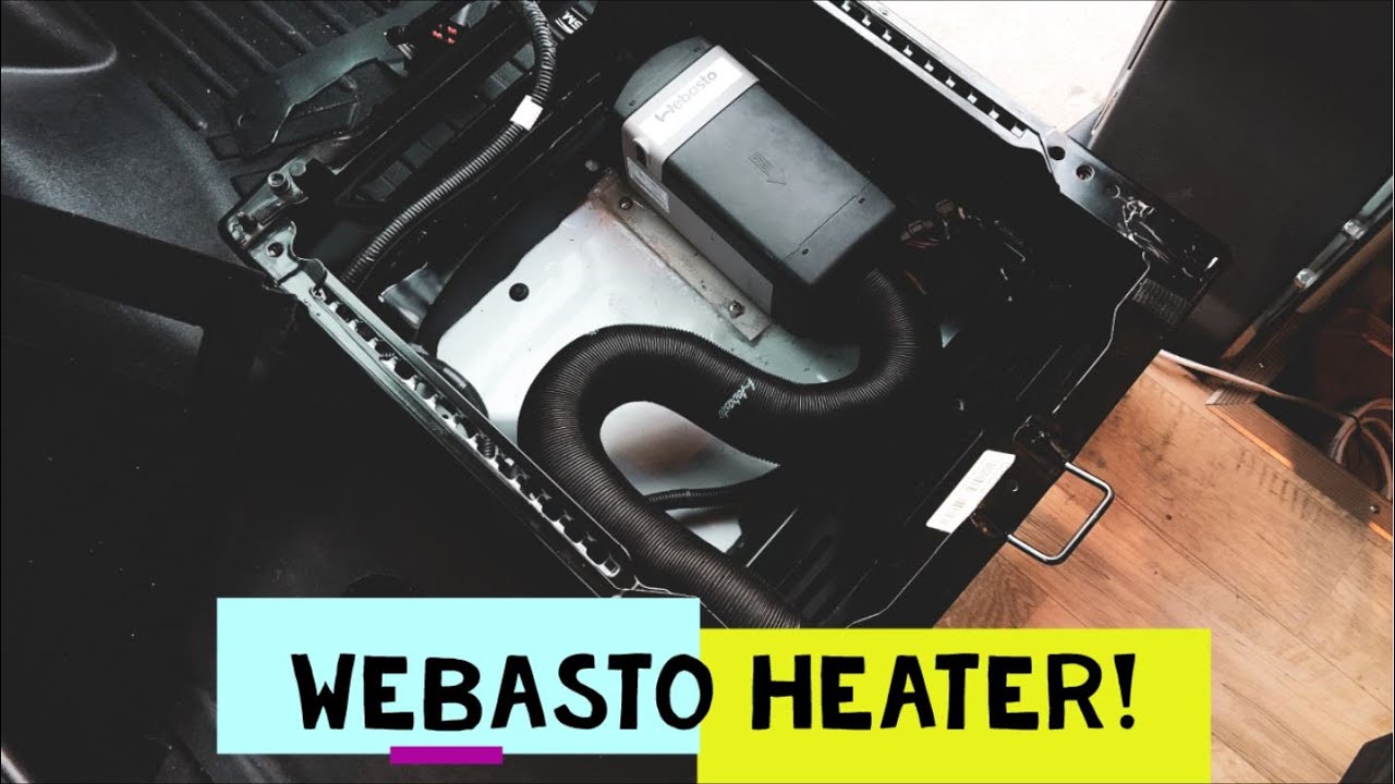 Установка обогревателя Webastone для полноприводного Transit под пассажирским сиденьем! - Часть 20