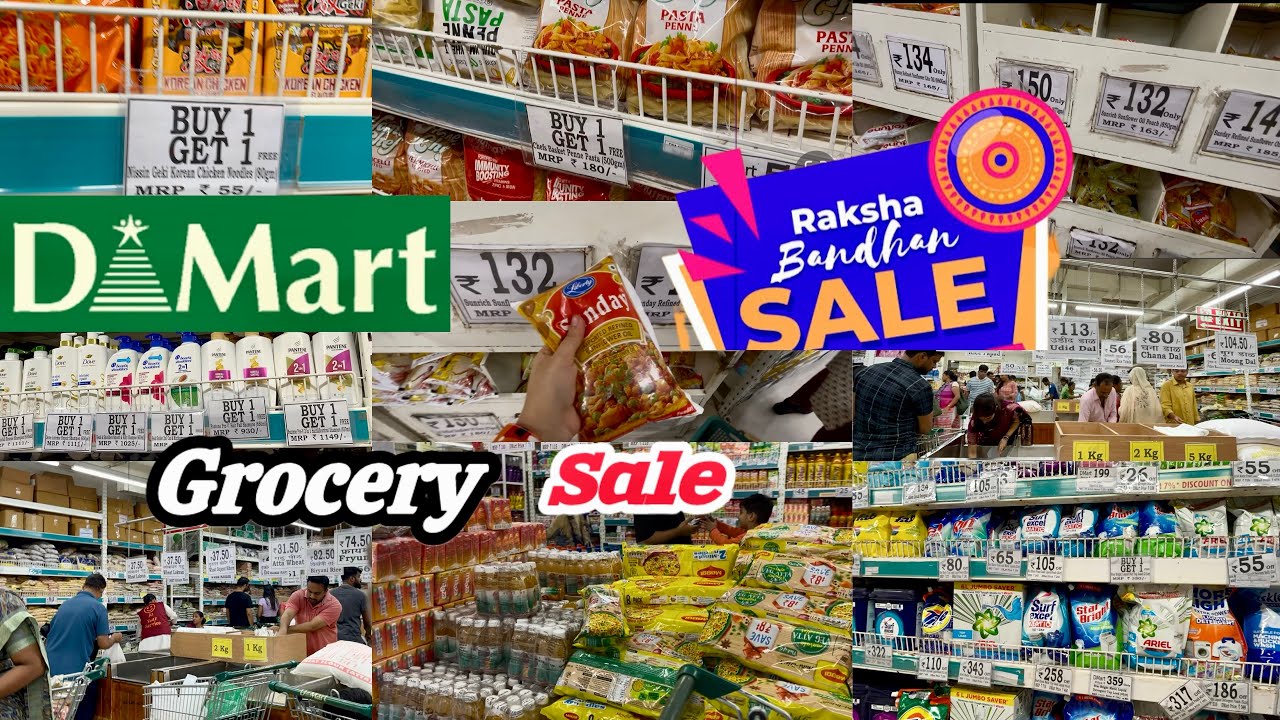 Dmart Grocery Raksha Bandhan Sale 2025 | Dmart Grocery Shopping Offer | Dmart Latest Offer |