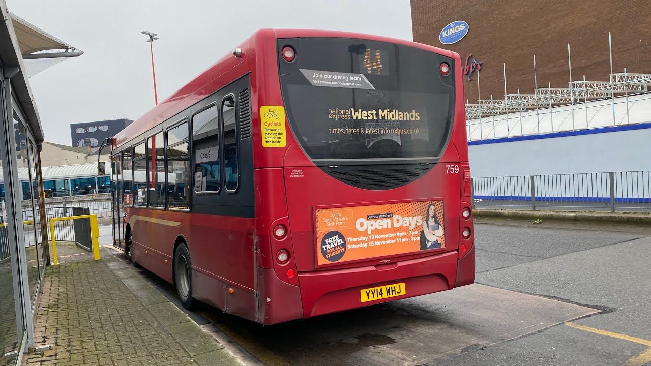 *Xmas & 900 Sub Special!* NXWM 759 YY14 WHJ ADL Enviro 200 SWB 44 Harvills Hawthorn Circular