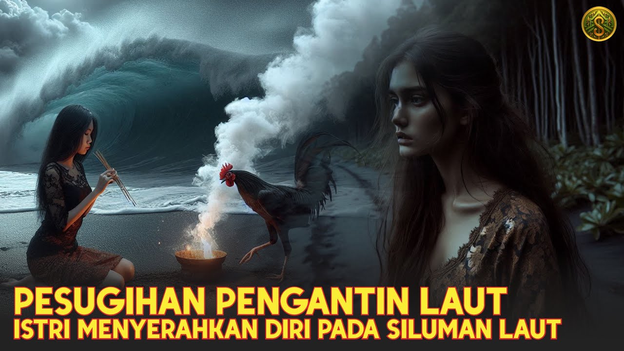 Pesugihan Pengantin Laut: Istri Menyerahkan Diri pada Siluman Laut demi kekayaan
