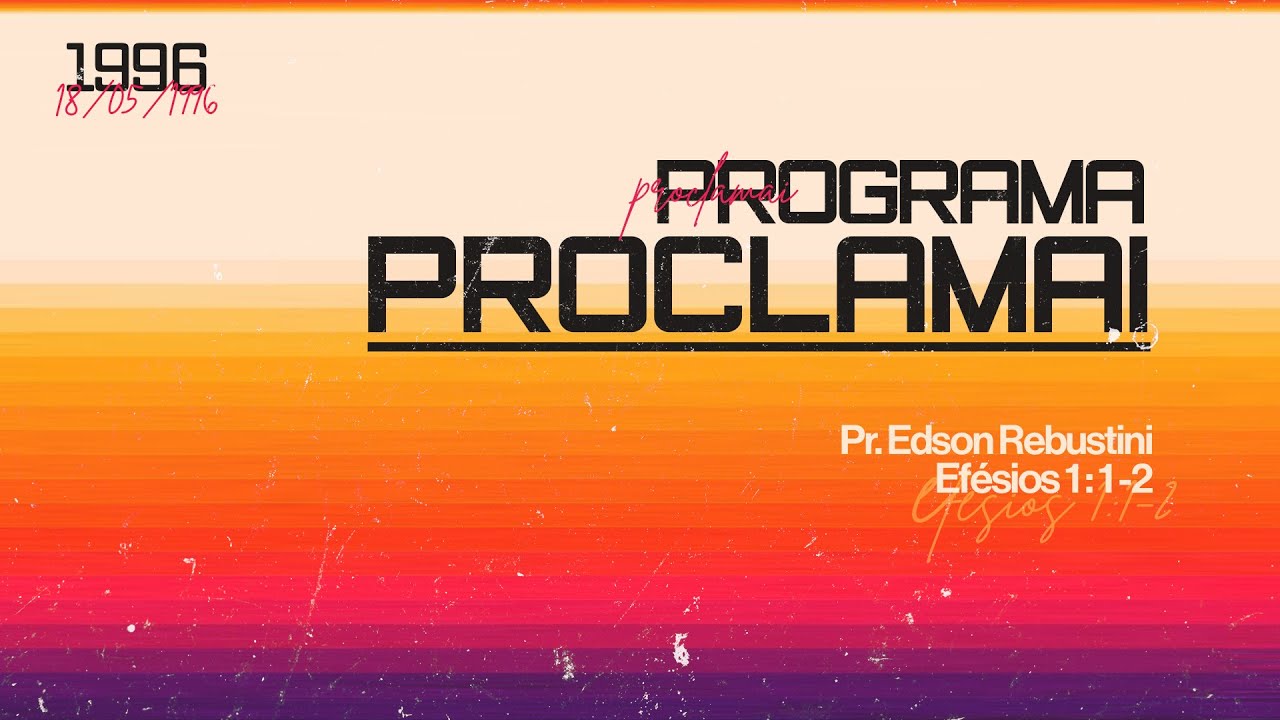 PROGRAMA PROCLAMAI   |   BETA 136   |   18 05 1996