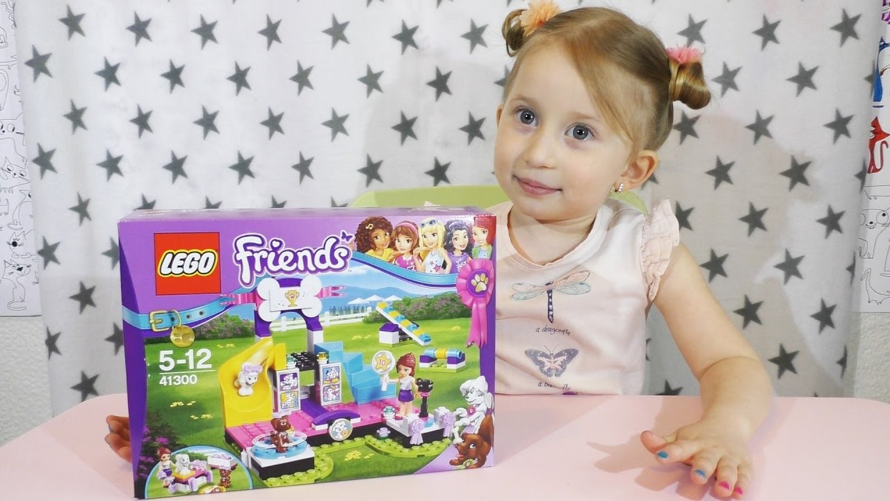 Набор для девочек ЛЕГО Подружки: Выставка Щенков Чемпионат LEGO FRIENDS set Открываем и играемся!