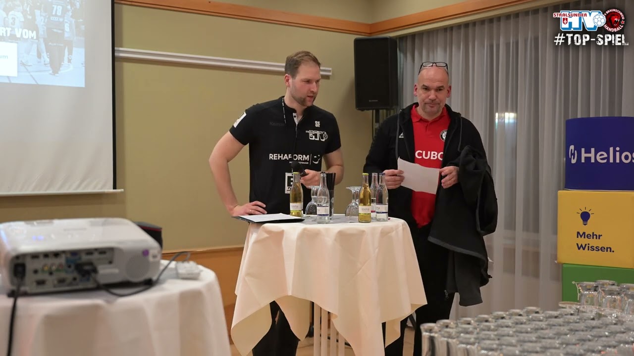 Pressekonferenz | Stralsunder HV - MTV Braunschweig (22:33)
