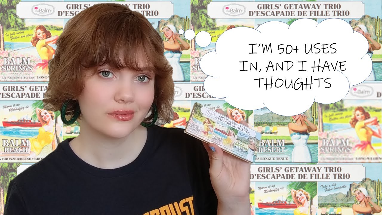 I've used my theBalm Girls' Getaway Trio 50+ times. This is my review.