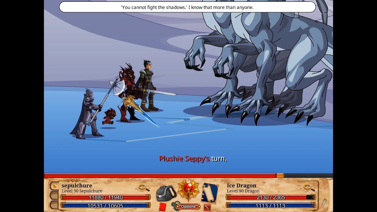 DragonFable | Line in the Snow | Sepulchure