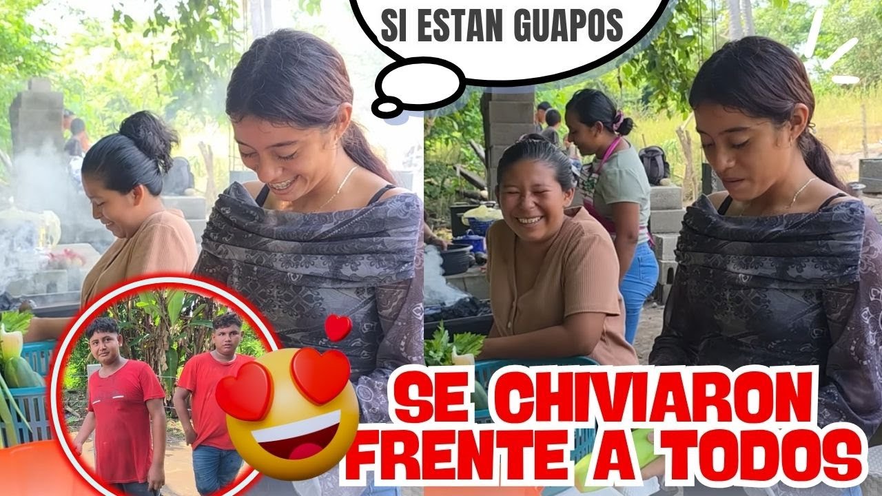 AMOR A PRIMERA VISTA LOS HERMANOS DE TIN SE ENAMORARON DE ROSITA Y ZOILA😍😍 no sab&iacute;an d&oacute;nde meterse 🤭