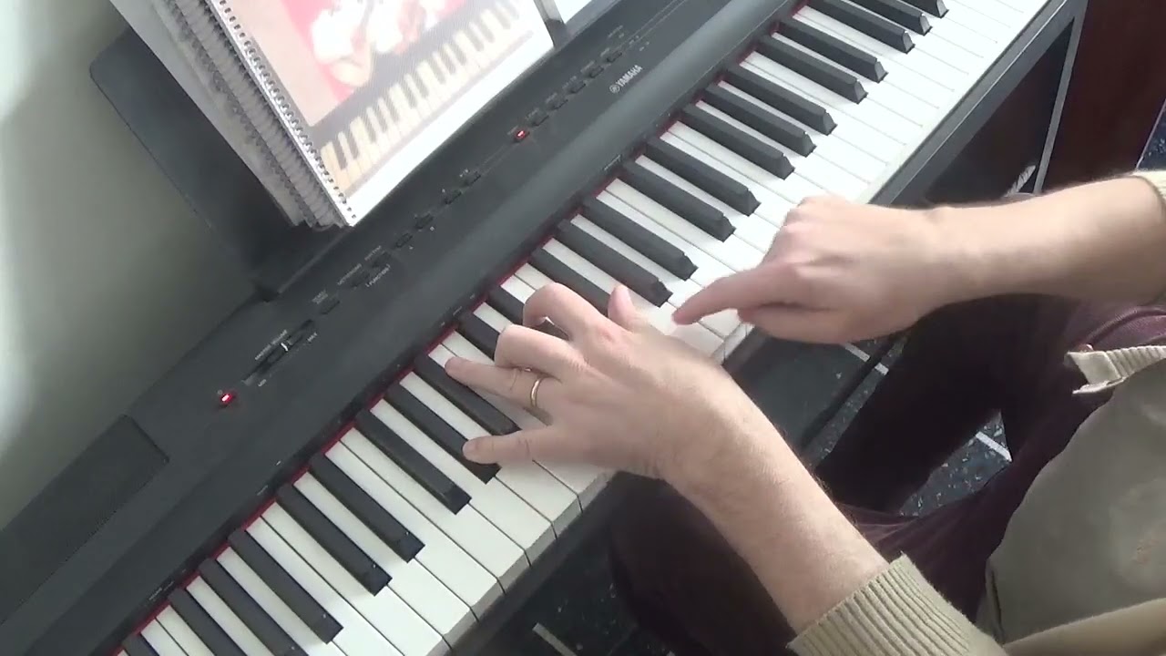 De repente (Melodía en mano derecha) Piano tutorial
