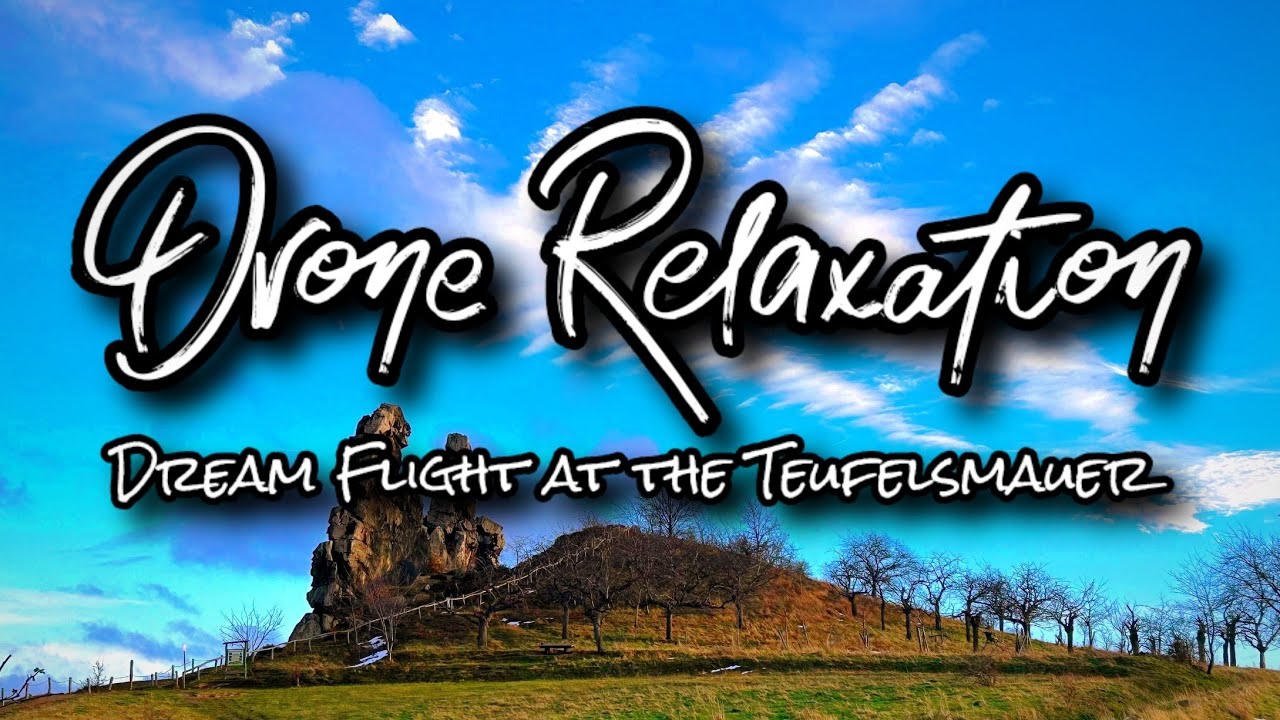 Teufelsmauer Harz Drone Fly By | Go To Sleep To Calming Music