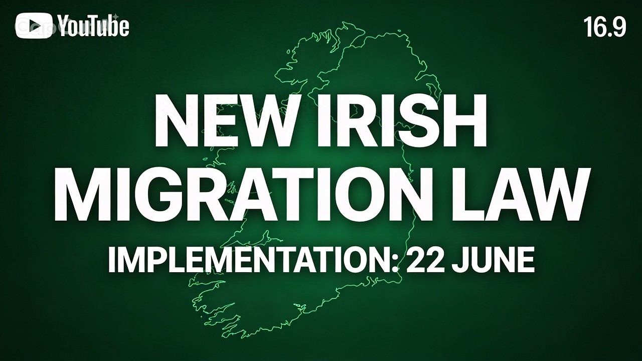 Ireland Immigration Changes.  Ireland's New Asylum Rules Explained what Changes on June 12, 2026