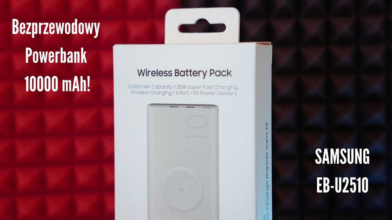 Samsung Wireless Powerbank 10000 mAh (EB- U2510) | Rozpakowanie i Prezentacja