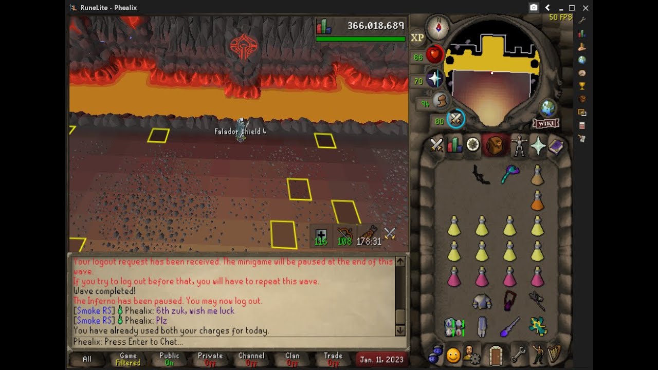 PHEALIX (PvM God) SUBMISSION VIDEO (Smoke RS Tile Race 2025)