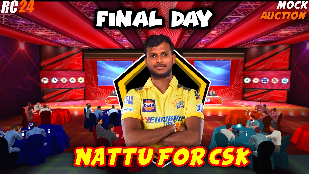 NATTU FOR CSK💛🔥